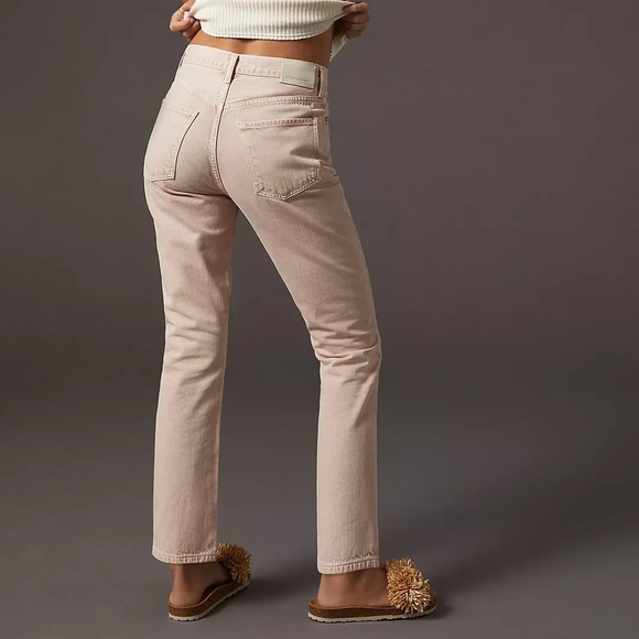 Citizens Of Humanity Women's Jolene High Rise Vintage Inspired Peach Jeans Sz29 - Picture 1 of 16